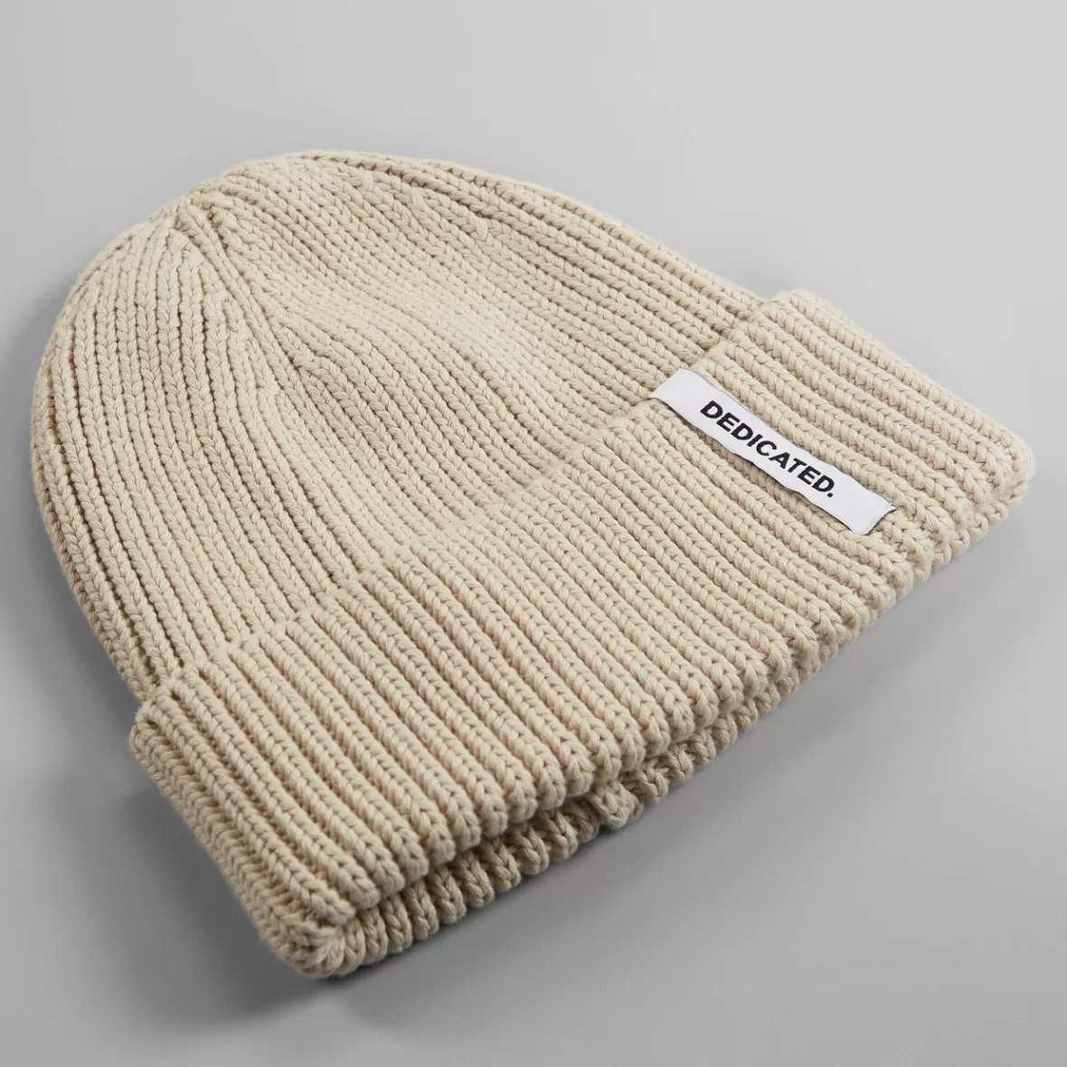 Beanies | DEDICATED Beanie Narvik Oat White