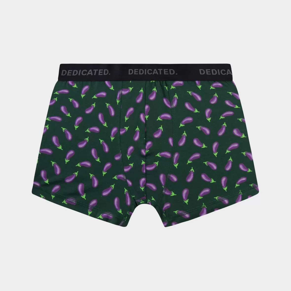 Underwear | DEDICATED Boxer Briefs Kalix Egg Plant Dark Green
