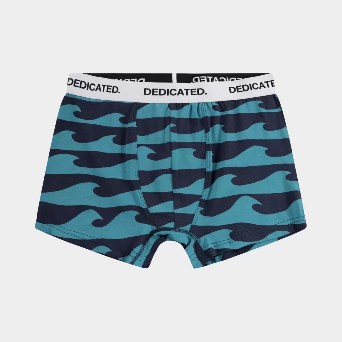 Underwear | DEDICATED Boxer Briefs Kalix Waves Navy
