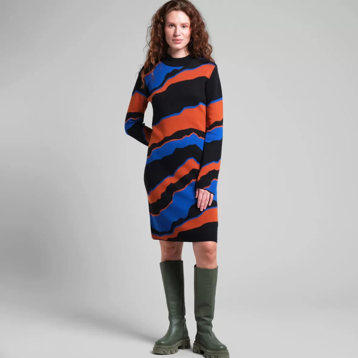 Dresses | DEDICATED Dress Lo Faded Mountains Multi Color