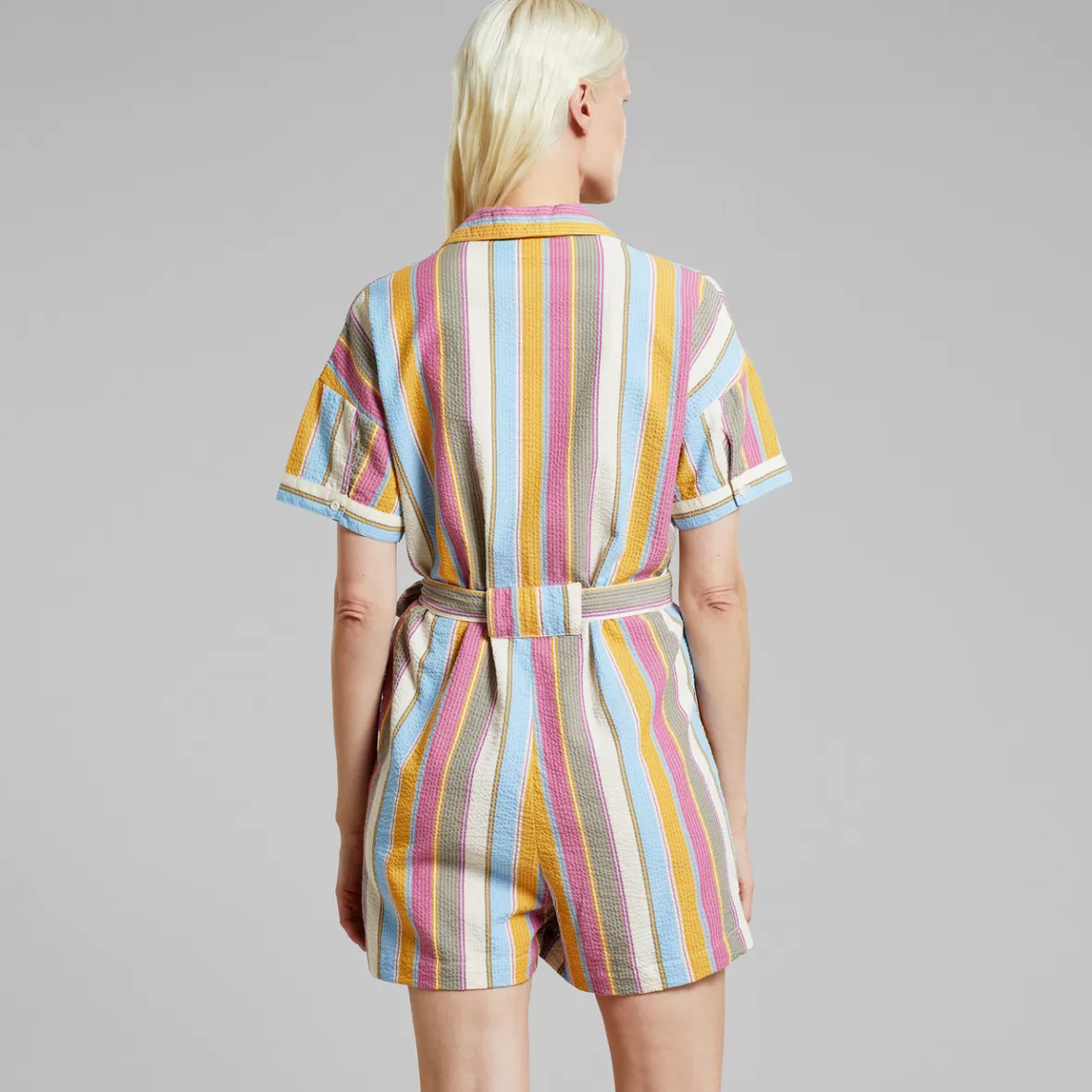 Jumpsuits | DEDICATED Jumpsuit Liljeholmen Club Stripe Multi Color