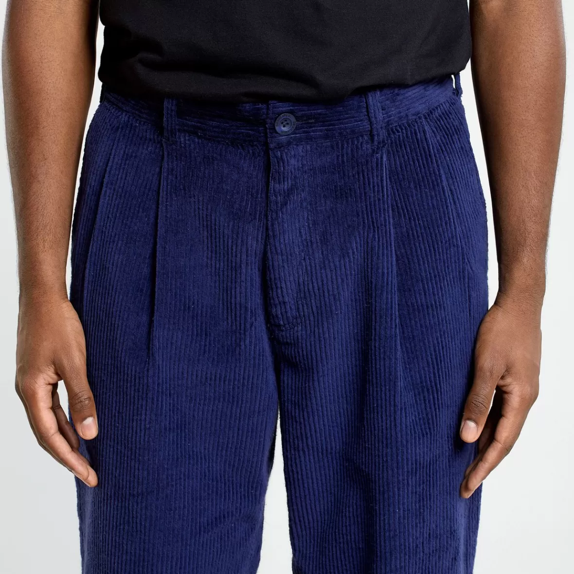 Pants | DEDICATED Pants Sollentuna Corduroy Navy