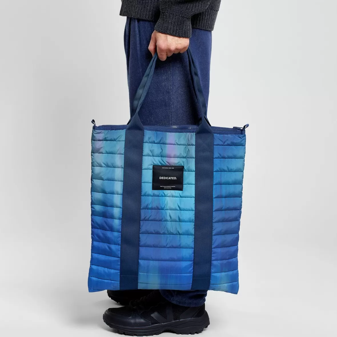 Tote Bags | DEDICATED Quilted Totebag Kastrup Abstract Light Multi Color