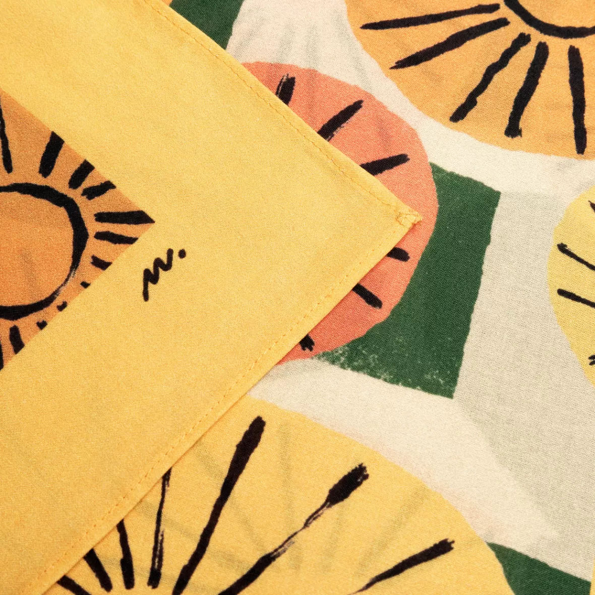 Scarves | DEDICATED Scarf Kullavik Dandelions Multi Color