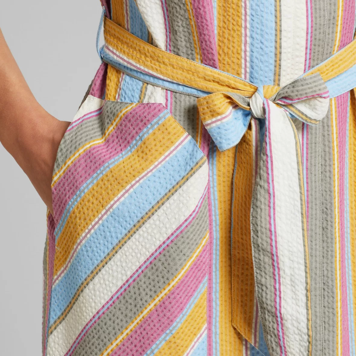 Dresses | DEDICATED Shirt Dress Orrefors Club Stripe Multi Color