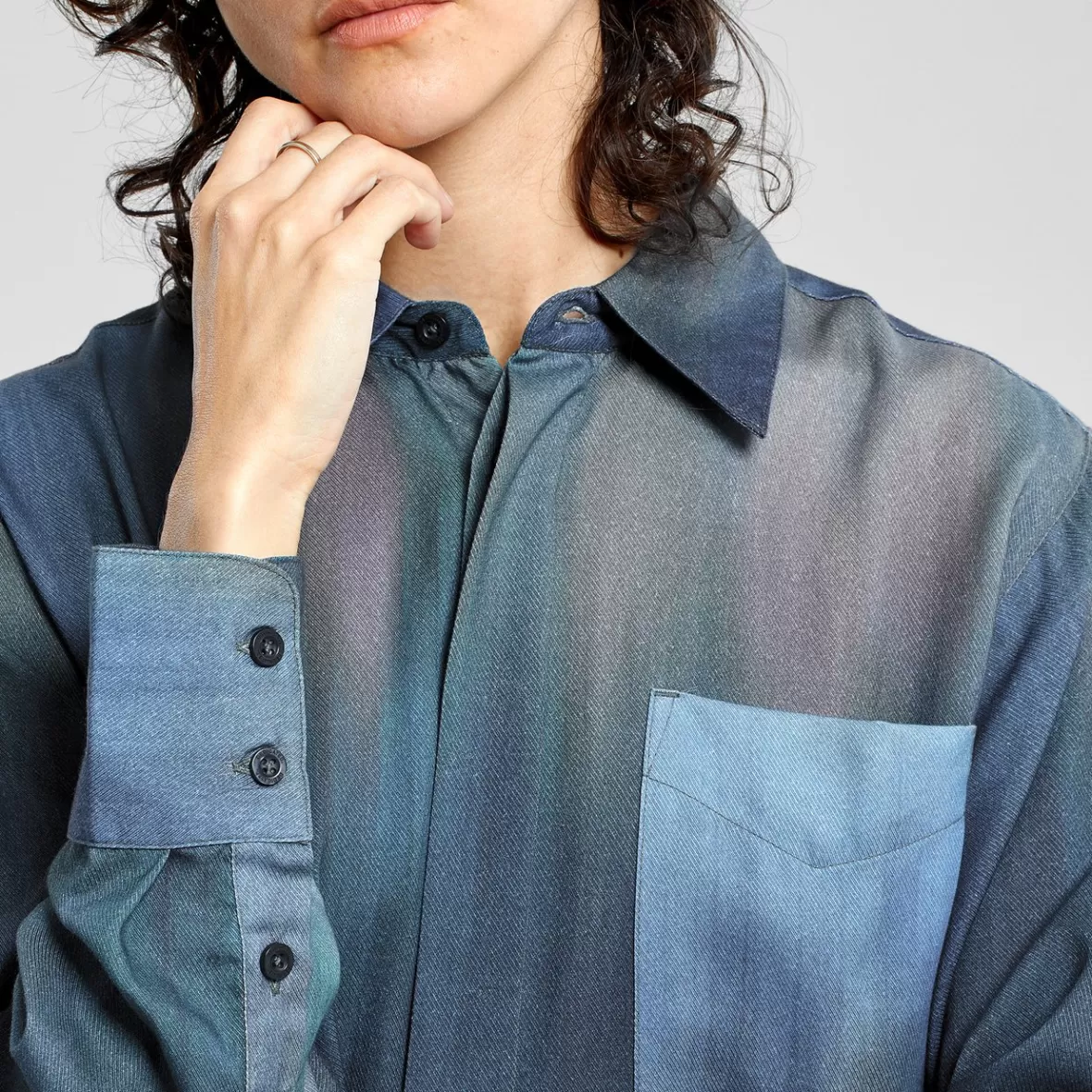 Shirts & Blouses | DEDICATED Shirt Kosta Abstract Light Multi Color