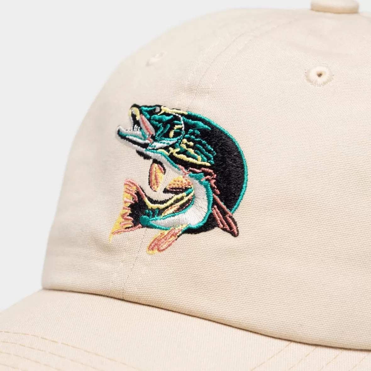 Caps | DEDICATED Soft Cap Slussen Pike Fish Beige