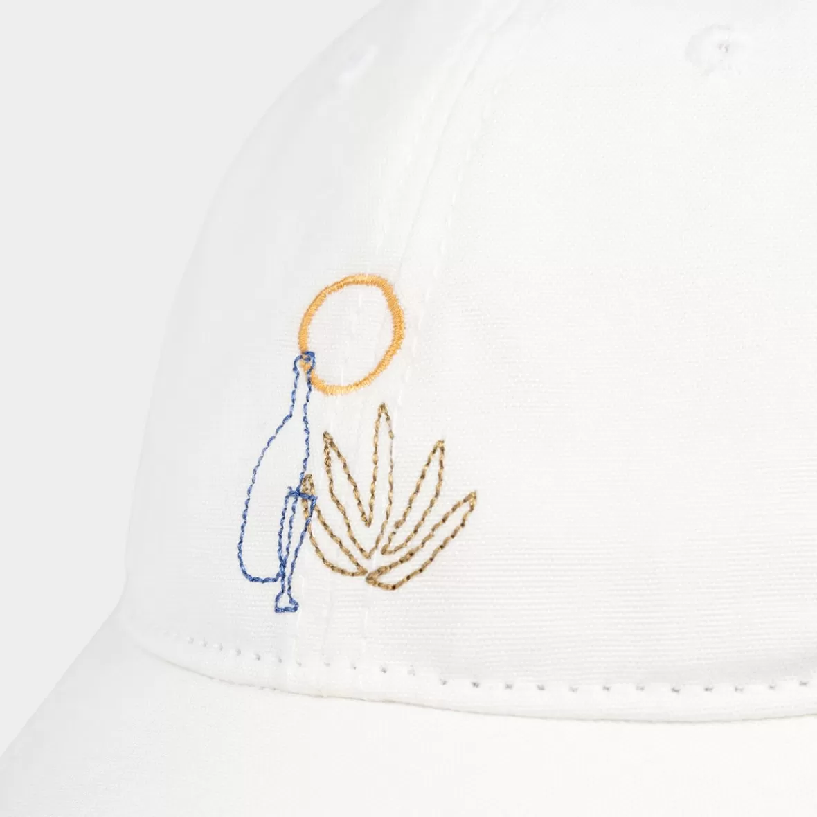 Caps | DEDICATED Soft Cap Slussen Vacation Off-White