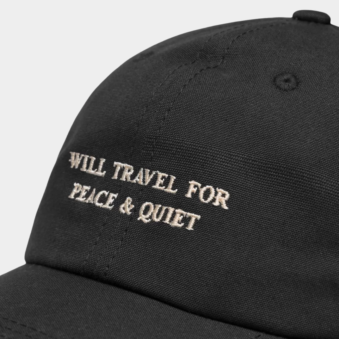 Caps | DEDICATED Soft Cap Slussen Will Travel Black