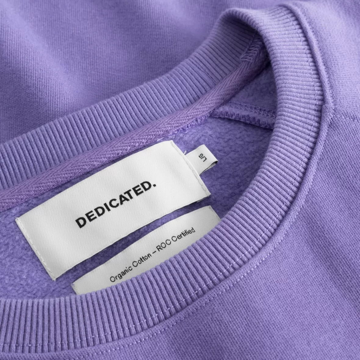 Basics | DEDICATED Sweatshirt Malmoe Base Paisley Purple