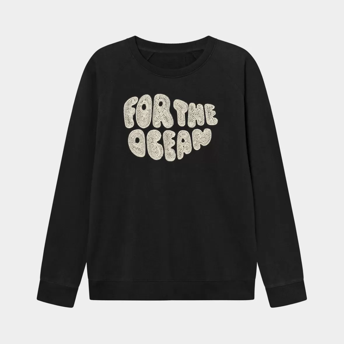 Sweats | DEDICATED Sweatshirt Malmoe Hemp For The Ocean Black