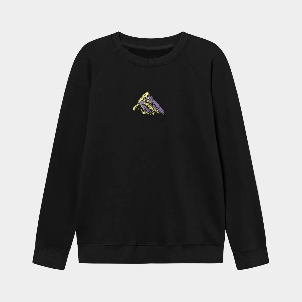 Sweats | DEDICATED Sweatshirt Malmoe Logo Peak Black