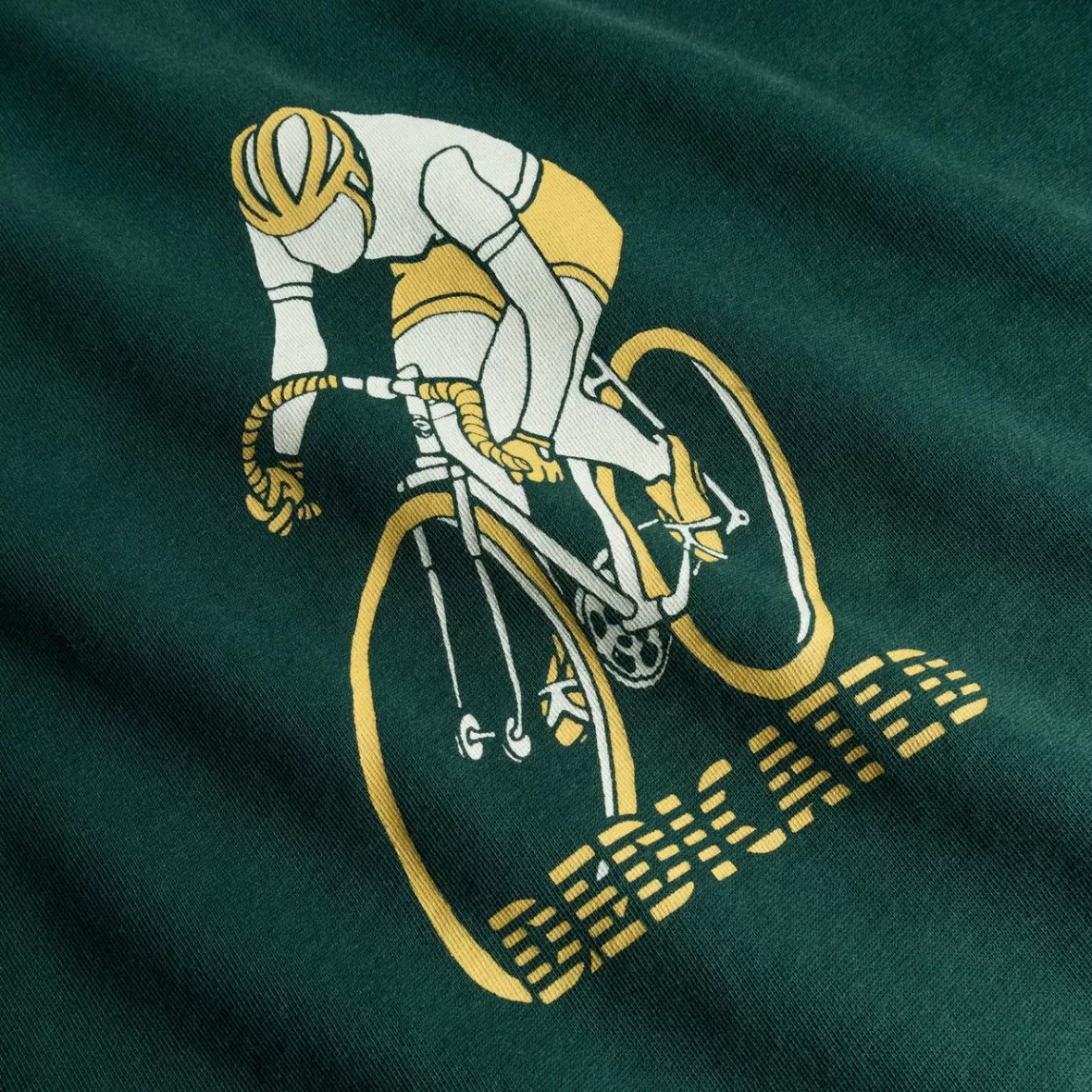 Sweats | DEDICATED Sweatshirt Malmoe Retro Bike Dark Green