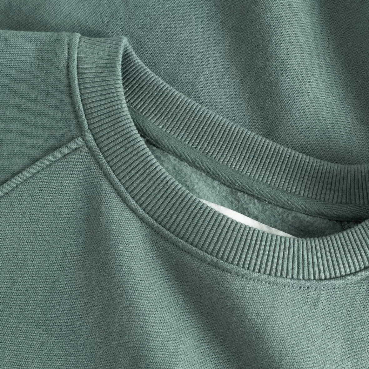 Basics | DEDICATED Sweatshirt Ystad Base Forest Green