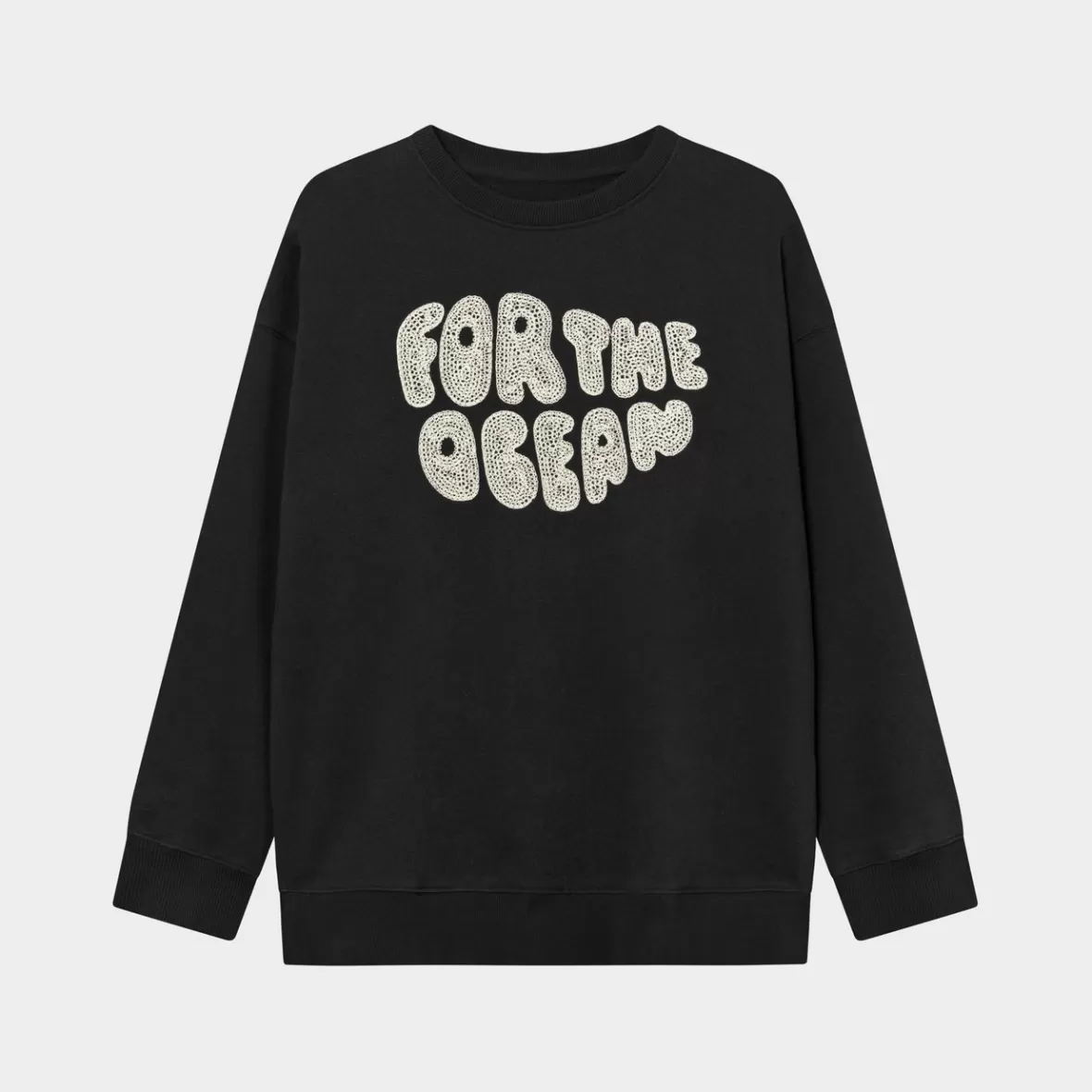 Sweats | DEDICATED Sweatshirt Zinkensdamm Hemp For The Ocean Black