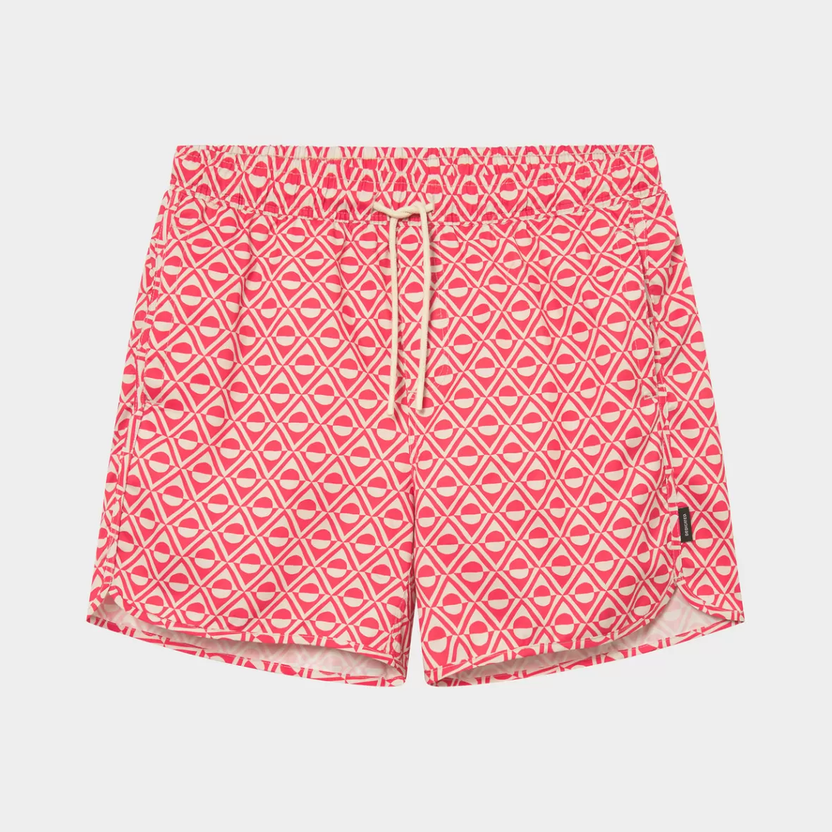 Swimwear | DEDICATED Swim Shorts Sandhamn Sun Diamond Cayenne Red