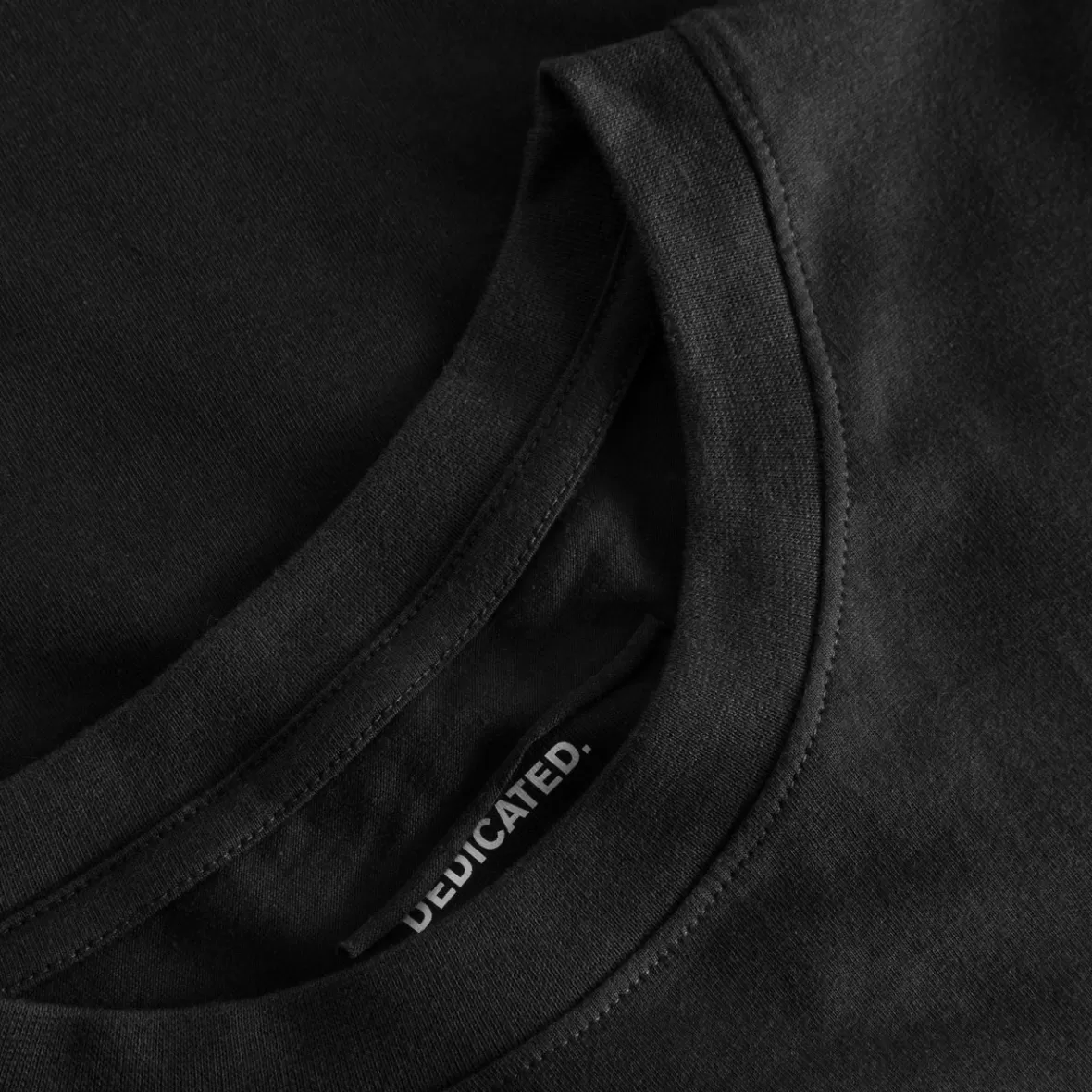 T-Shirts | DEDICATED T-shirt Stockholm Bike Front Charcoal
