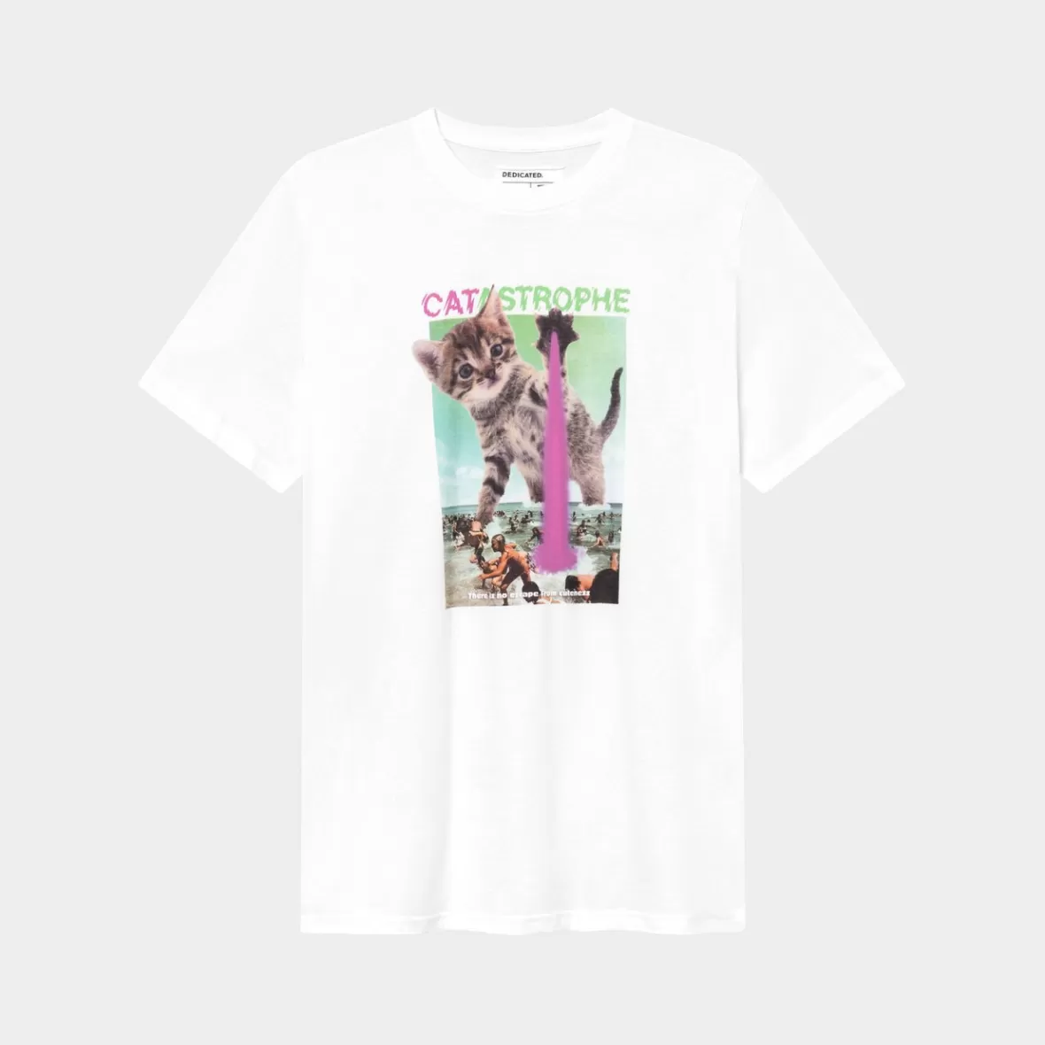 T-Shirts | DEDICATED T-shirt Stockholm Catastrophe White