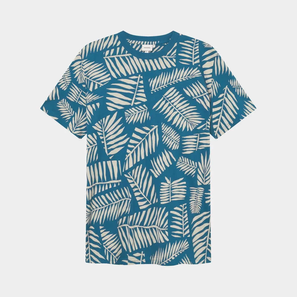 T-Shirts | DEDICATED T-shirt Stockholm Cut Leaf Midnight Blue