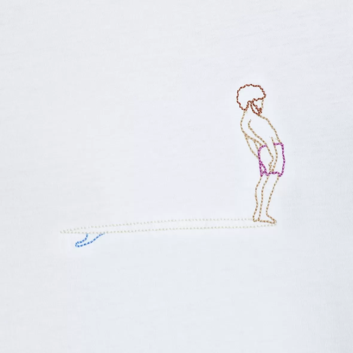 T-Shirts | DEDICATED T-shirt Stockholm Hang Ten White