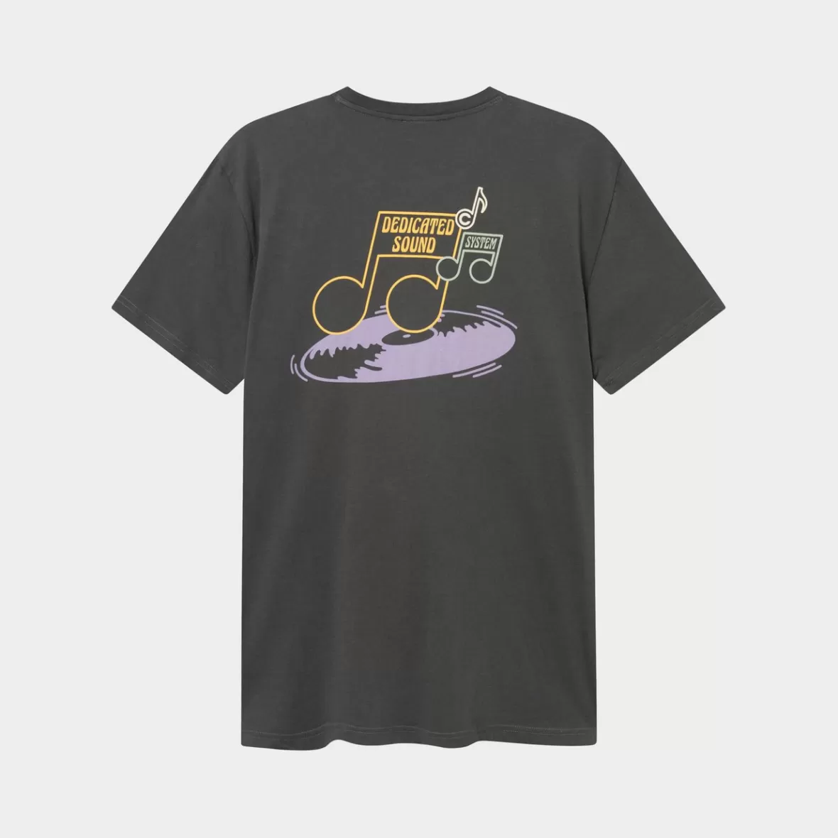 T-Shirts | DEDICATED T-shirt Stockholm Sound System Logo Charcoal