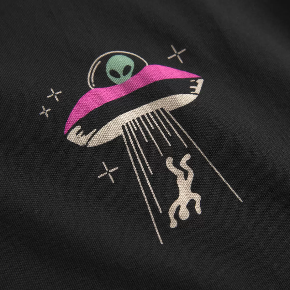 T-Shirts | DEDICATED T-shirt Stockholm UFO Chest Black