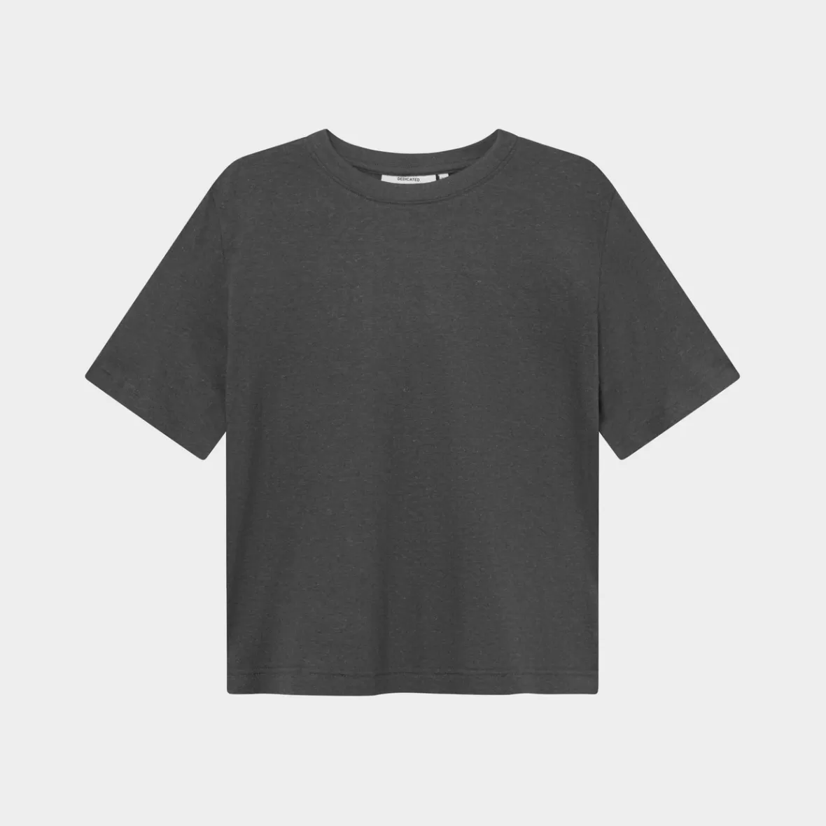 Base T-Shirts | Basics | DEDICATED T-shirt Vadstena Hemp Charcoal