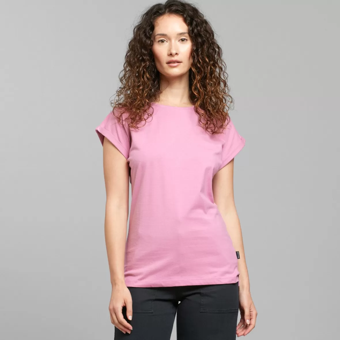 Base T-Shirts | Basics | DEDICATED T-shirt Visby Base Cashmere Pink
