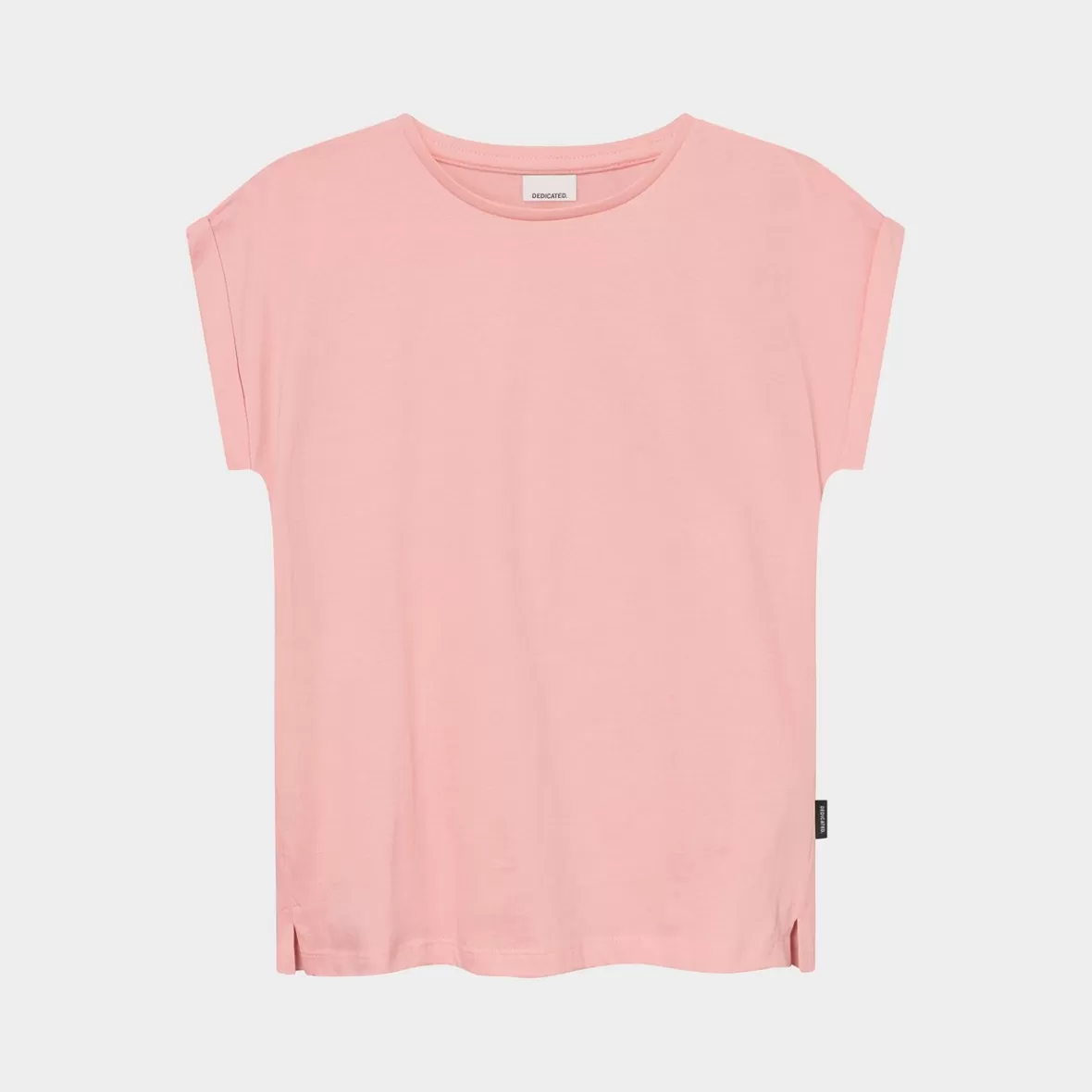 Basics | DEDICATED T-shirt Visby Base Silver Pink