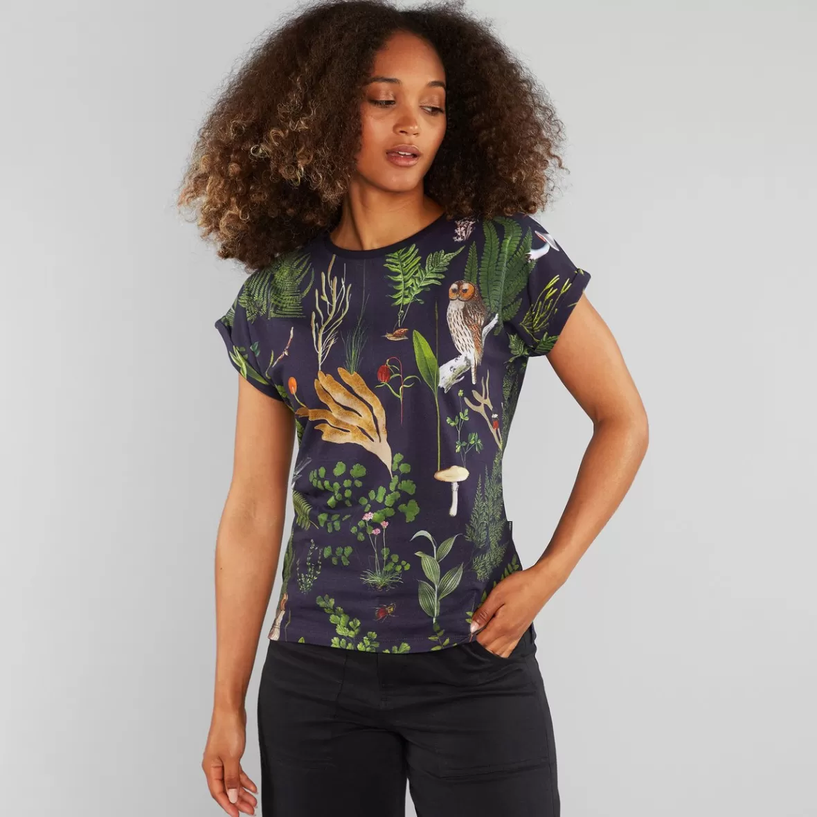 T-Shirts | DEDICATED T-shirt Visby Secret Garden