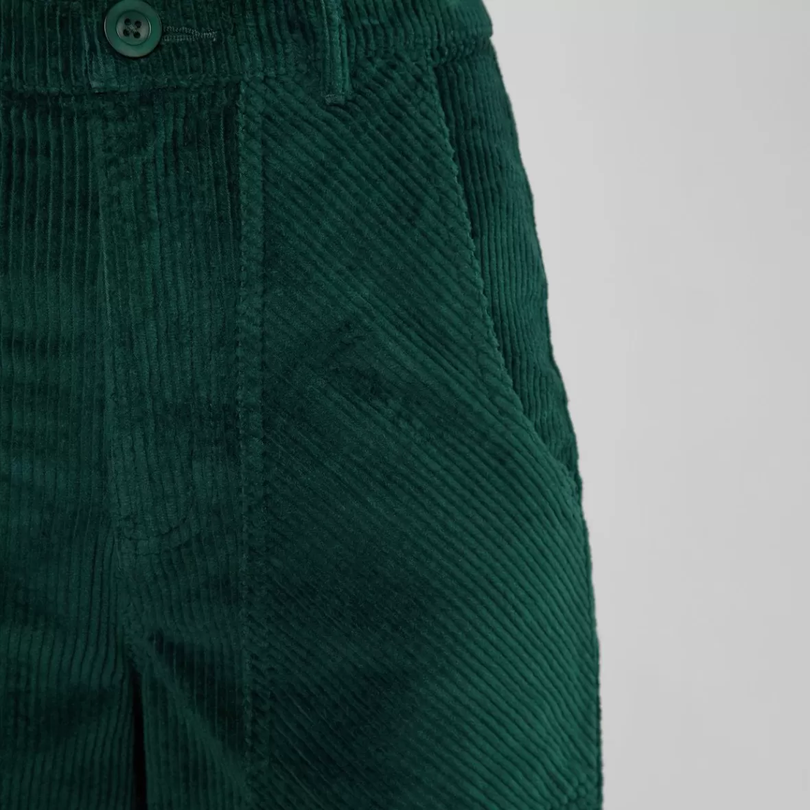 Pants | DEDICATED Workwear Pants Vara Corduroy Dark Green